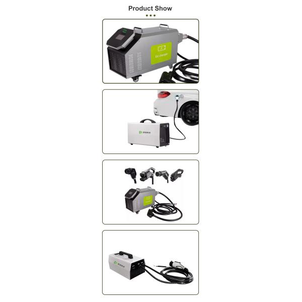 20kW DC Mobile Electric Vehicle Charging Station 11.5kWh LiFePO4