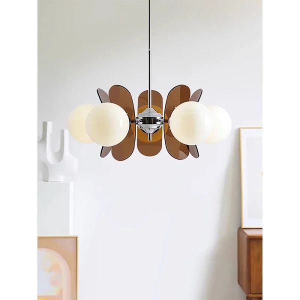 Designer Medieval Magic Bean Dining Table Chandelier Bauhaus Retro Restaurant Chandelier (WH-VP-318)