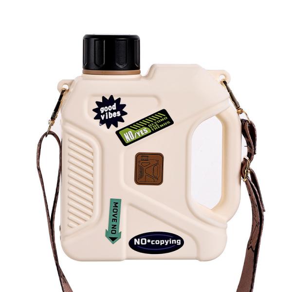 Gym Sports Plastic Water Bottle with Strap Large Capacity 1200ml 1600ml Direct Drinking