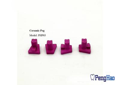 Slant Shape Single Pointed Teeth Burning Rack Crowns & Bridges Holding Use