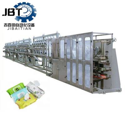 High Speed Wet Tissue Making Machine High Precision160 Packages/Min