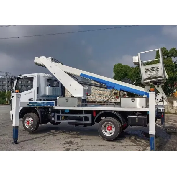 33m 40m Manlift Bucket Ladder Overhead High Altitude Operation Construction Lifting Vehicle Telescopic Boom Aerial Platform Work Working Lift Truck