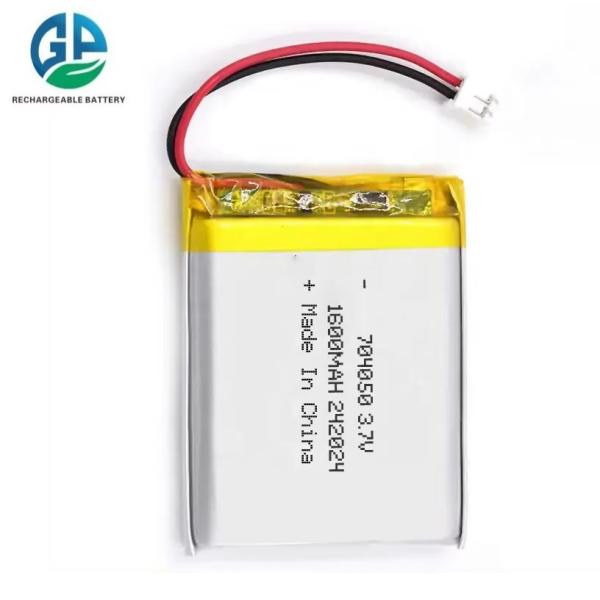 High Discharge Rate Battery 30C 704050 3.7v 1600mah Power Remote Control High Quality Lithium Ion Polymer Replacement Digital Battery