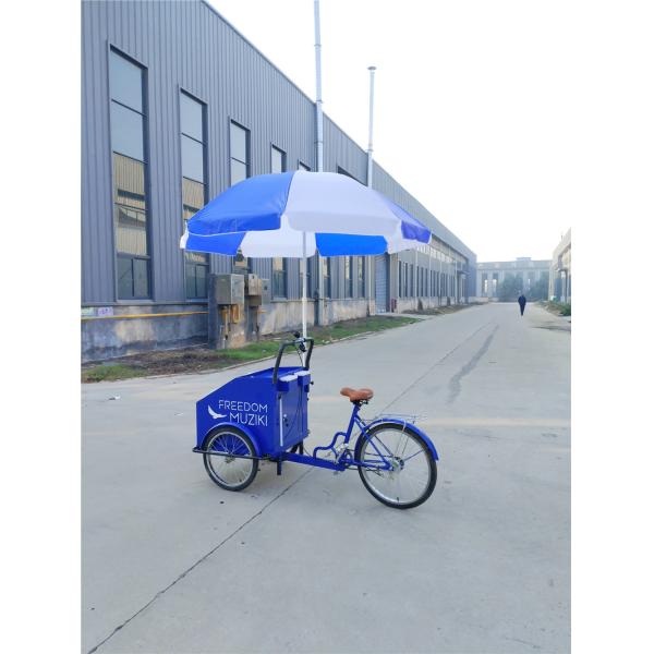 3 Wheel Street Mobile Fast Food Vending Bike Cart with Customized Cooking Equipment