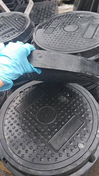600mm Manhole Cover With Sewage Engineering Construction BMC Manhole Cover Distribution
