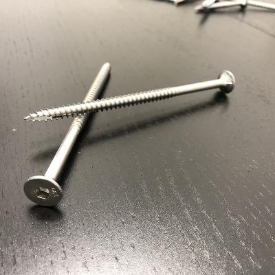 O sarrafo da protuberância parafusa os parafusos G304 T17 de aço inoxidável de 14G x 125mm