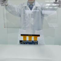 OCA Lamination Touch Foil Screen 5 Volt Interactive Finger Touch Screen 75 Inch