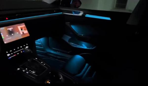 Ambient lights RGB Lattice mold design for VW CC(2021-2024)