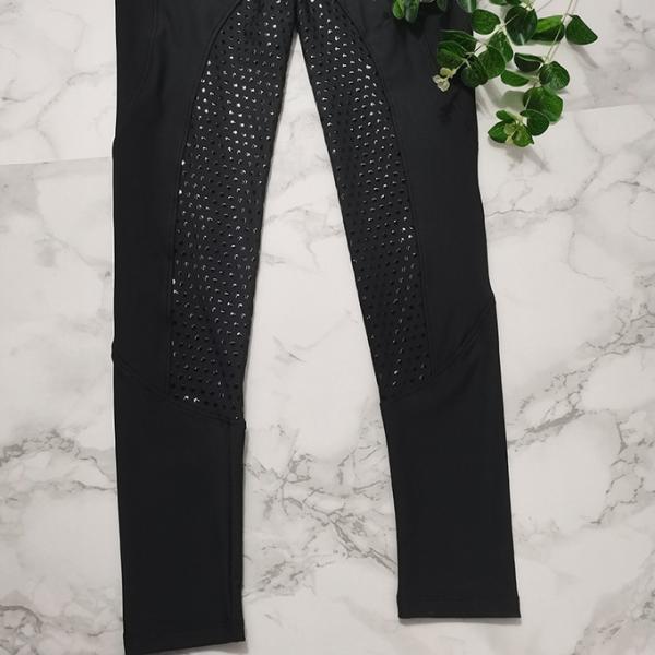 Полная верховая езда силикона места задыхается/конноспортивные гетры с карманом телефона