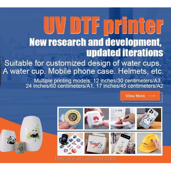 3-head A3 30CM UV DTF Printer XP600/1600-U1/3200-U1 3-head Printer