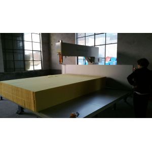 PLC Control Automatic Foam Cutting Machine Vertical Foam Cutter Machine