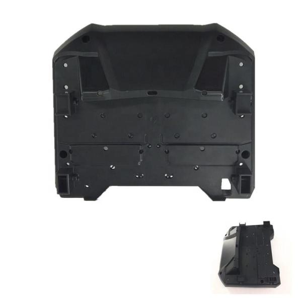 Custom Black ABS Plastic Electronic Cover Shell Injection Mold part With Cold/Hot Runner