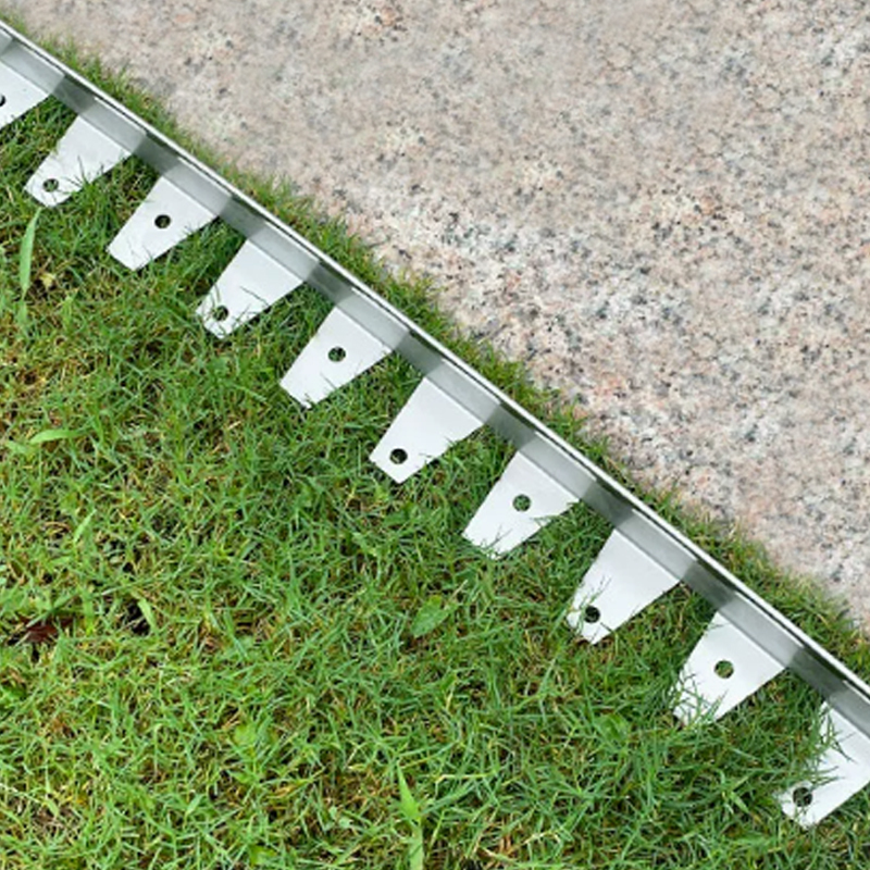Bendable Aluminium Landscape Edging Metal Garden Border For Lawn / Flower Beds