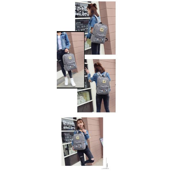 A variety of color Canvas Backpack Students Backpack