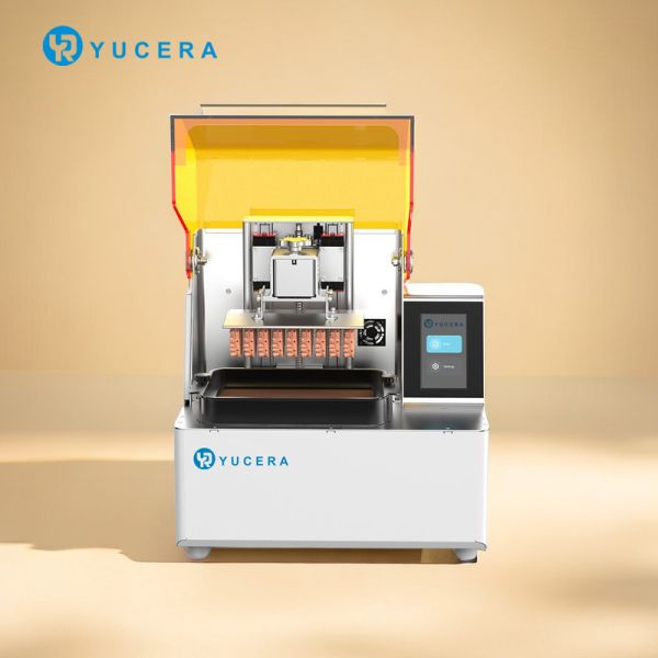 Yucera Multi Functional Digital Light Processing DLP 3D Printer with 192*120*100mm Printing Size and Double Linear Guide Z-axis for Dental Models