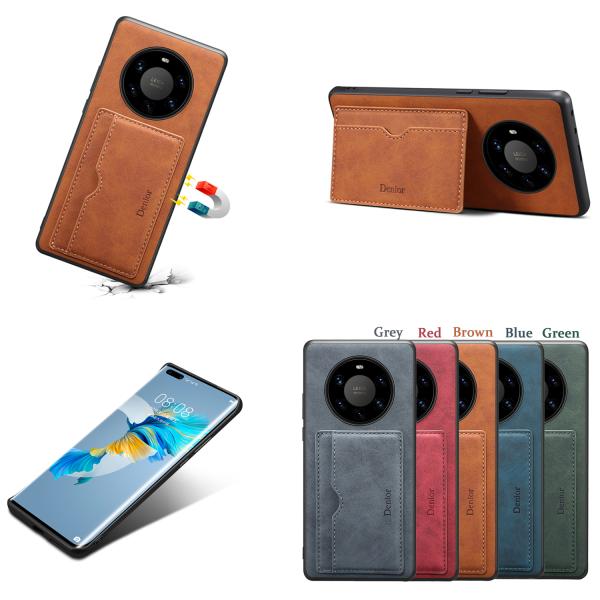 Сумка карты PU неподдельного владельца карточки Magsafe кожаного многофункциональная