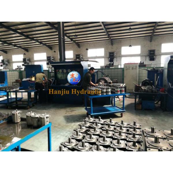 Industry High Speed Gear Motor CBT , High Pressure Aluminum External Gear Motor