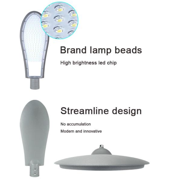 La lentille de PC rayonnant le lumen élevé imperméable LED d'angle de faisceau du réverbère de LED 120° perle