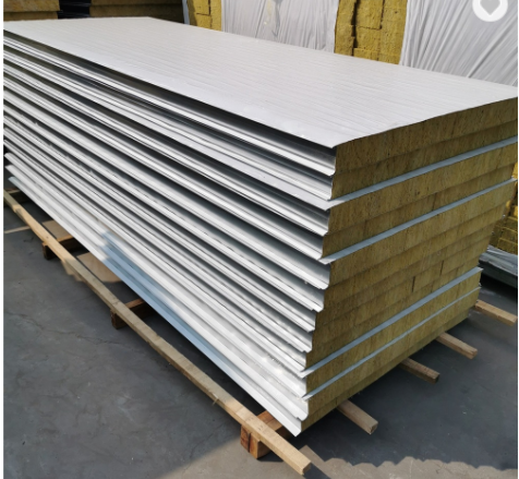 Panel de sandwich de pared ISO para materiales de construcción de villas modernas