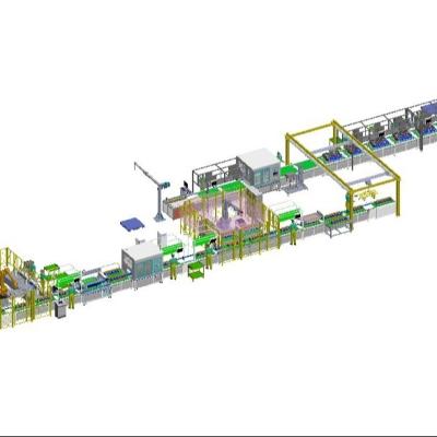 Household Battery Laser Cleaning Machine Energy Storage Battery Welding Production Line