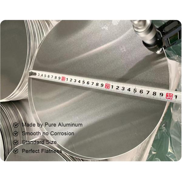 alliage en aluminium 20mm de plat du cercle 1050 1060 1100 1300mm pour la