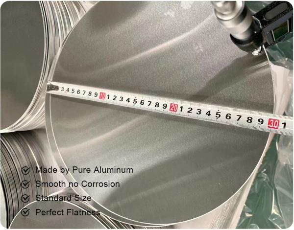 1050 1060 1100 Aluminum Circle Plate Alloy 20mm 1300mm For Pan