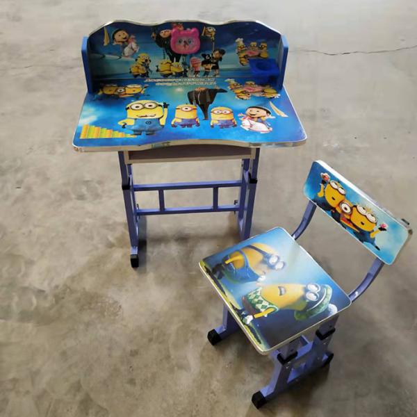 Portable Reading Table And Chair With Drawer Plastic Kids Study 12kg