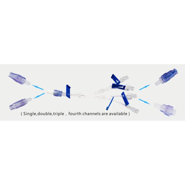 CE Medical PC Needle Free Adapter Extension Tube Needleless Infusion Devices