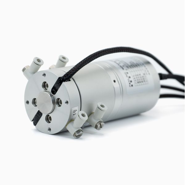 Customized Pneumatic Rotary Joint IP51 With Gas And Vacuum Possible