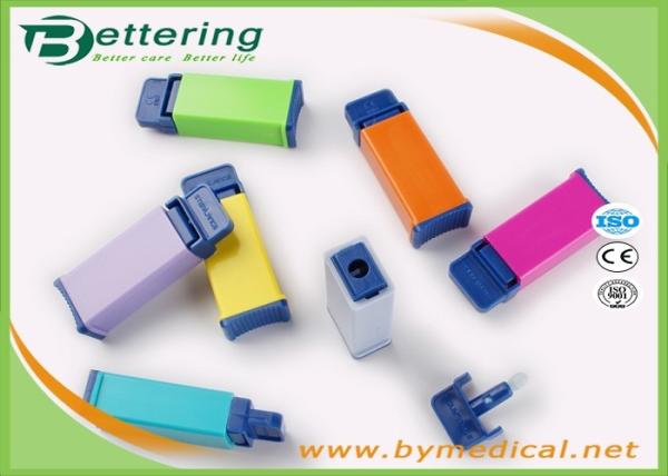 Auto Press Type Safety Lancet Sterile Blood Sample Needle Asepsis Blood Collector Measurement of blood glucose