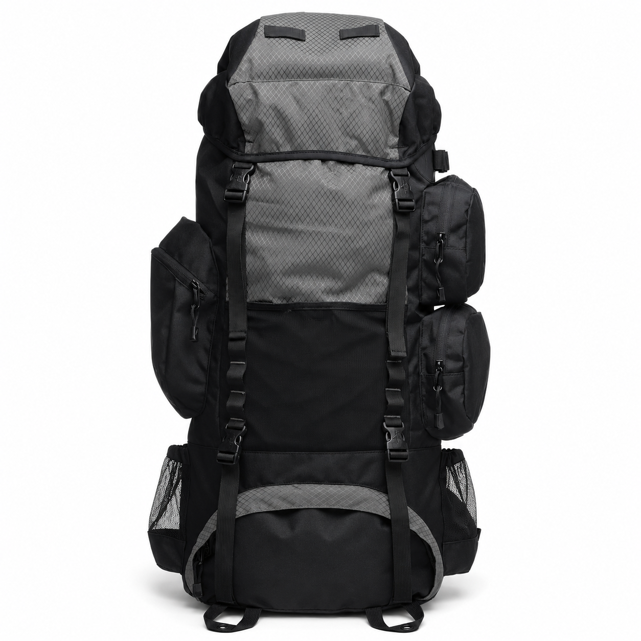 50L Hiking Backpack with Rain Cover, Large Trekking Pack for Men & Women, Camping, Travel & Outdoor Sports