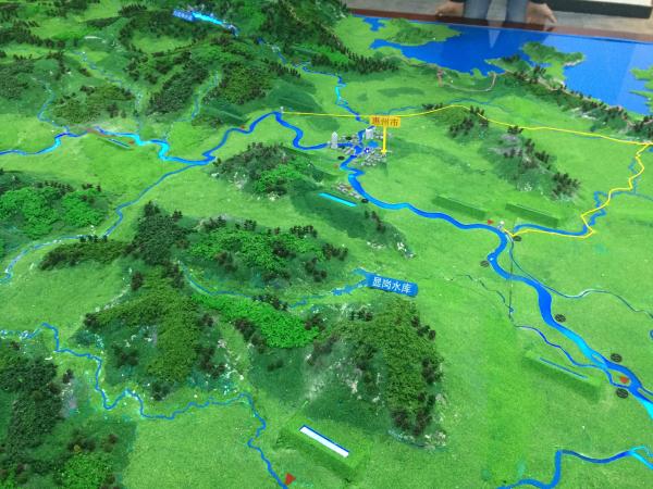 1:500 Regional Topography Model Architecture Hydrology Model Customized