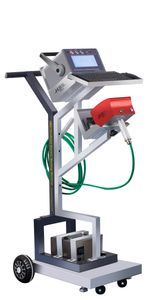 Handheld DOT Peen Marking Machine For Metal