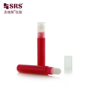 7ml Cylinder Plastic Roll On Bottle for Essential Oil Perfume in Various Colors