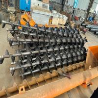 Transportador de tornillo flexible 10TPH 30TPH 50TPH Transportador de tornillo de cemento