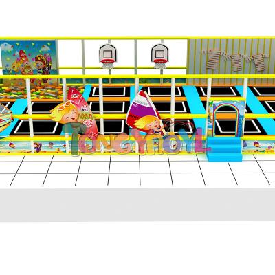 8FT Commercial Trampoline Park Indoor Kids Indoor Trampoline Play Area