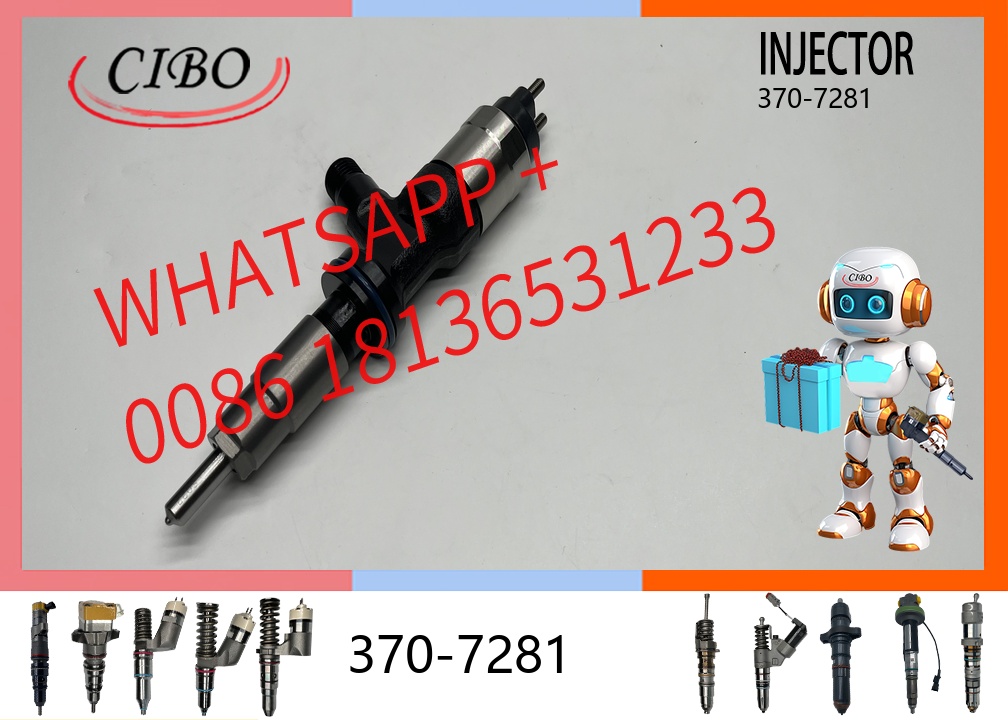 original 370-7281 Common Rail Fuel Injector 295050-0361 295050-0360 2950500360 for C7.1 C4.2 C4.4 Engine E330D E336D 336 Excavator S10 Pickup Diesel Truck original new injector