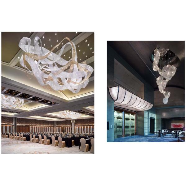 Креативное искусство роскошный кристаллический люстра для выставочного зала или конференц-зала