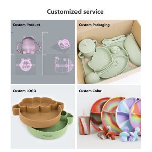 Multi Purpose Silicone Tableware Set Non Stick Versatile Use