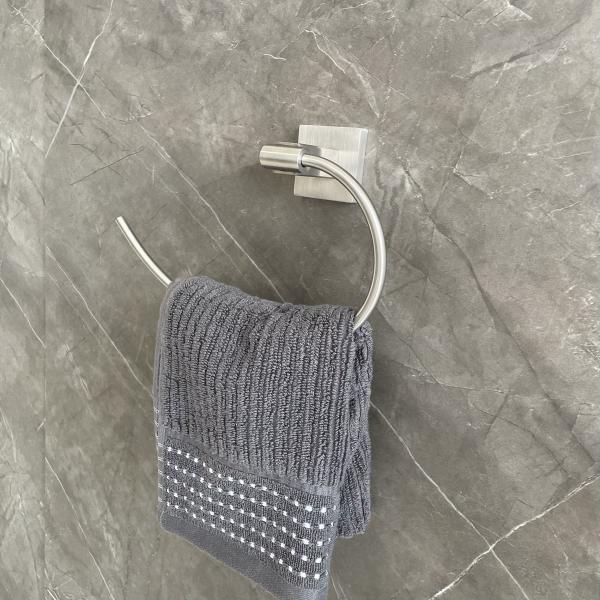 Ржавчина нержавеющей стали колец полотенца Bathroom кухни гостиницы анти-