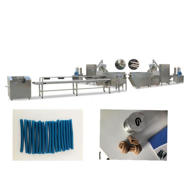 Línea del extrusor de la invitación del equipo/del animal doméstico de fabricación del alimento para animales de los bocados del perro