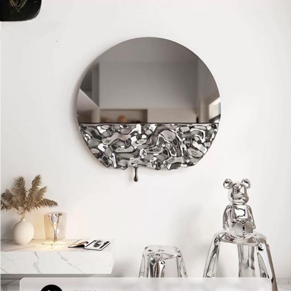 Multi Color Wall Art Metal Sculpture 3D Metal Wall Decor For Residential