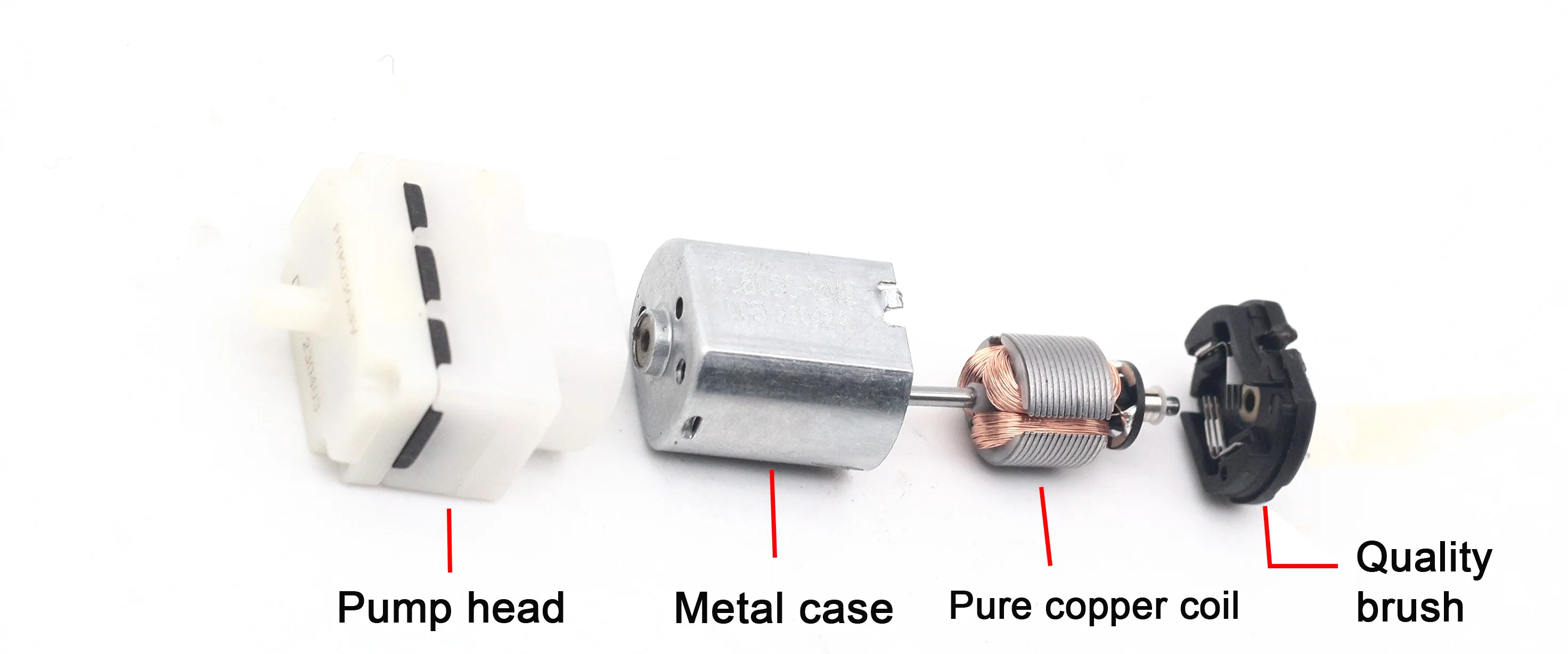 ASLONG AP-030 3V 6V 9V Ultra Mini DC Mini bomba de ar a vácuo Mini bomba de diafragma