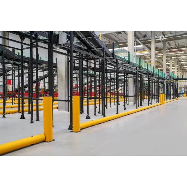 Constructed with Imported Polymer Plastics Flexible Safety Barrier Protection of Equipment Facilities and Personnel