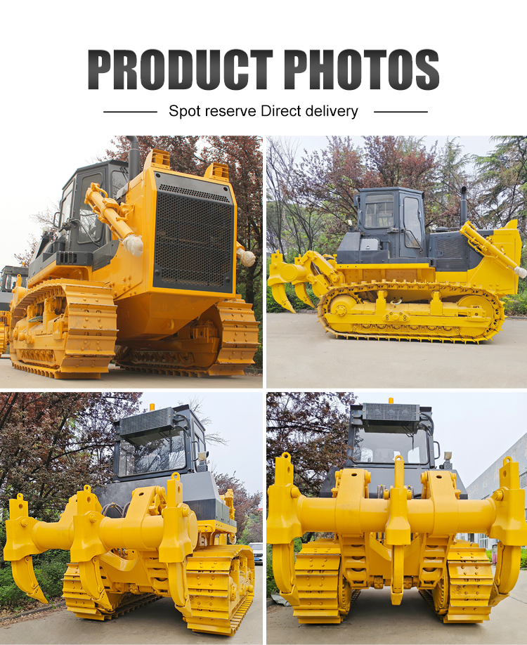 320HP Crawler Bulldozer with High Operating Efficiency and Heavy-Duty Chassis for Construction Projects