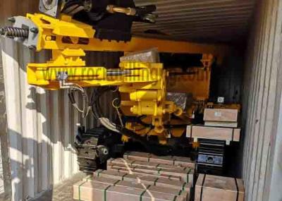 Poder diesel reverso montado esteira rolante do equipamento de perfuração da circulação para testes do solo
