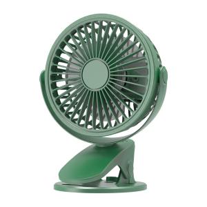 3 Blade 3 Speeds Portable Fan For Stroller Strong Airflow