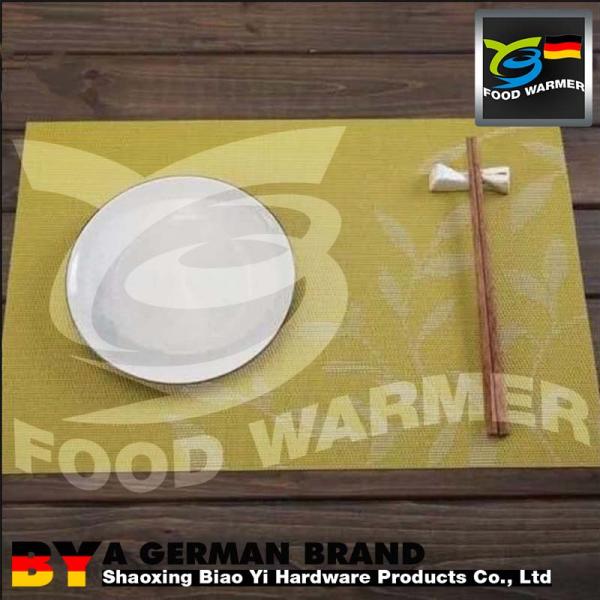 Зеленый цвет ОДМ теплостойкий Пласемац ОЭМ выходит угловому логотипу Принтабле обслуживание