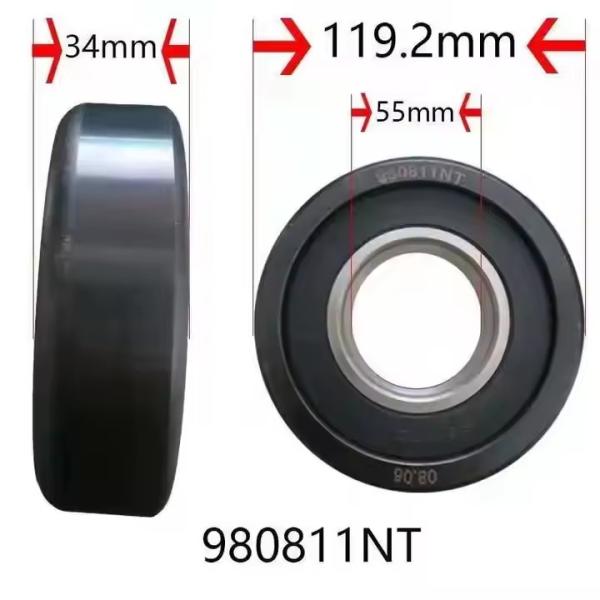 Long Life Forklift Mast Roller Bearing 980811NT Forklift Bearing