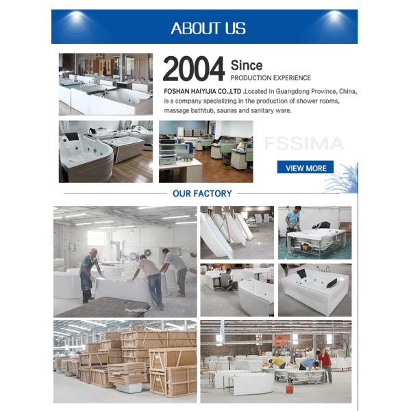 1700 x 750/900 дополнительная большая ванна и ливней водоворота комбинированных для пар гидромассажных